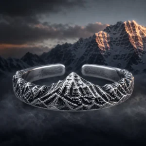 Haba Snow Mountain snow mountain reference for Haba Summit Ring product listing