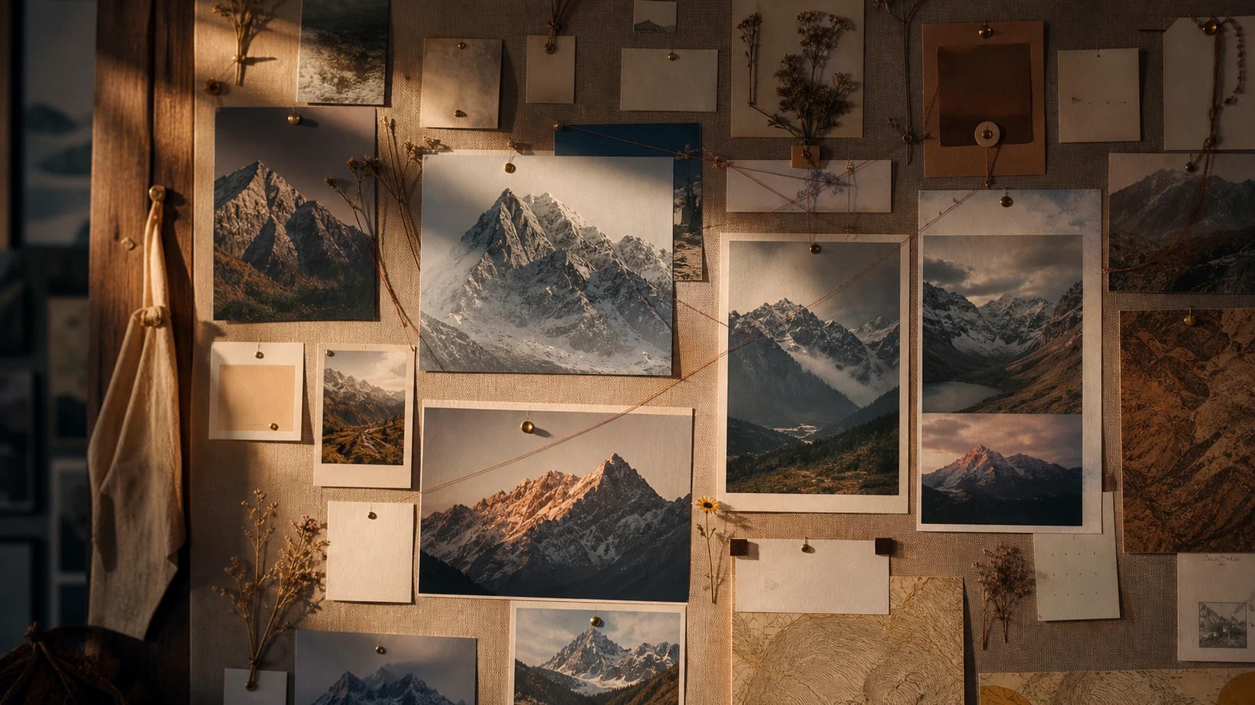 A quiet mountain memory scene for SHANLUME stories